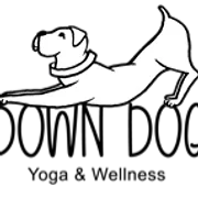Yrityksen Down Dog Yoga and Wellness logo