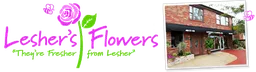 Lesher's Flowers logo