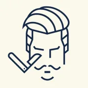 Logo for The Edge Barbershop