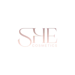 Logo firmy SHE Cosmetics