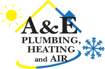 A&E Plumbing, Heating and Air logo