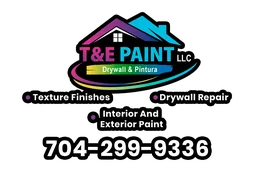 T&E Paint llc logo