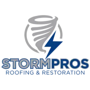 StormPros Roofing and Restoration logo