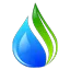 The Waterworks Plumbing, Drain, Heating & Cooling logo