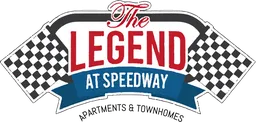 Logo for The Legend at Speedway Apartments