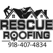 Logo firmy Rescue Roofing