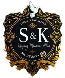 Logo for S&K Mortuary