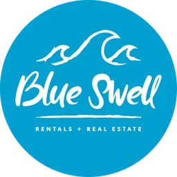 Yrityksen Blue Swell Vacation Rentals logo