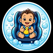 Squeaky Clean Kid Car Seats logo