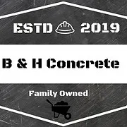 Logo de B and H Concrete and Landscaping