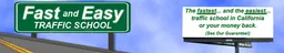 Fast and Easy Traffic School logo