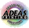 Yrityksen Adeas Printing logo