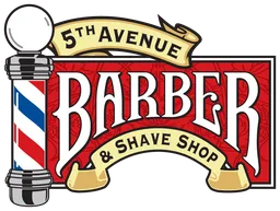 5th Avenue Barber and Shave Shop logo