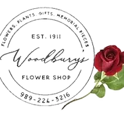 Woodbury's Flower Shop logo