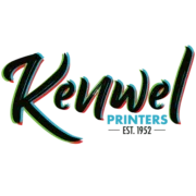Yrityksen Kenwel Printers logo