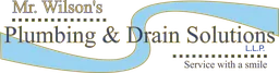 Mr. Wilson's Plumbing and Drain Solutions logo