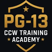 PG-13 CCW Training Academy logo