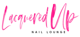 Logo for Lacquered Up Nail Lounge
