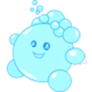Logo for Bubbly Bubbles Laundry and Dry Cleaning